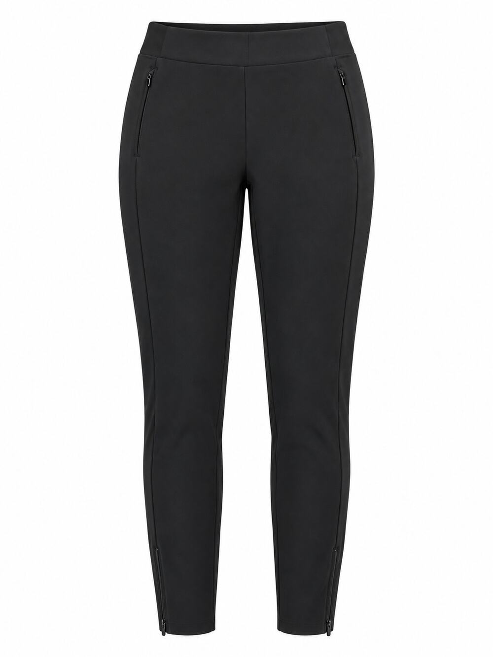 Athleta Stellar Tights Size 4 Black High Rise Zip Pockets Athleisure